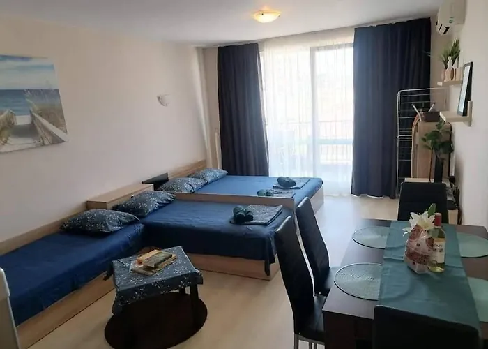 Apartamento студио черноморски залив атия *